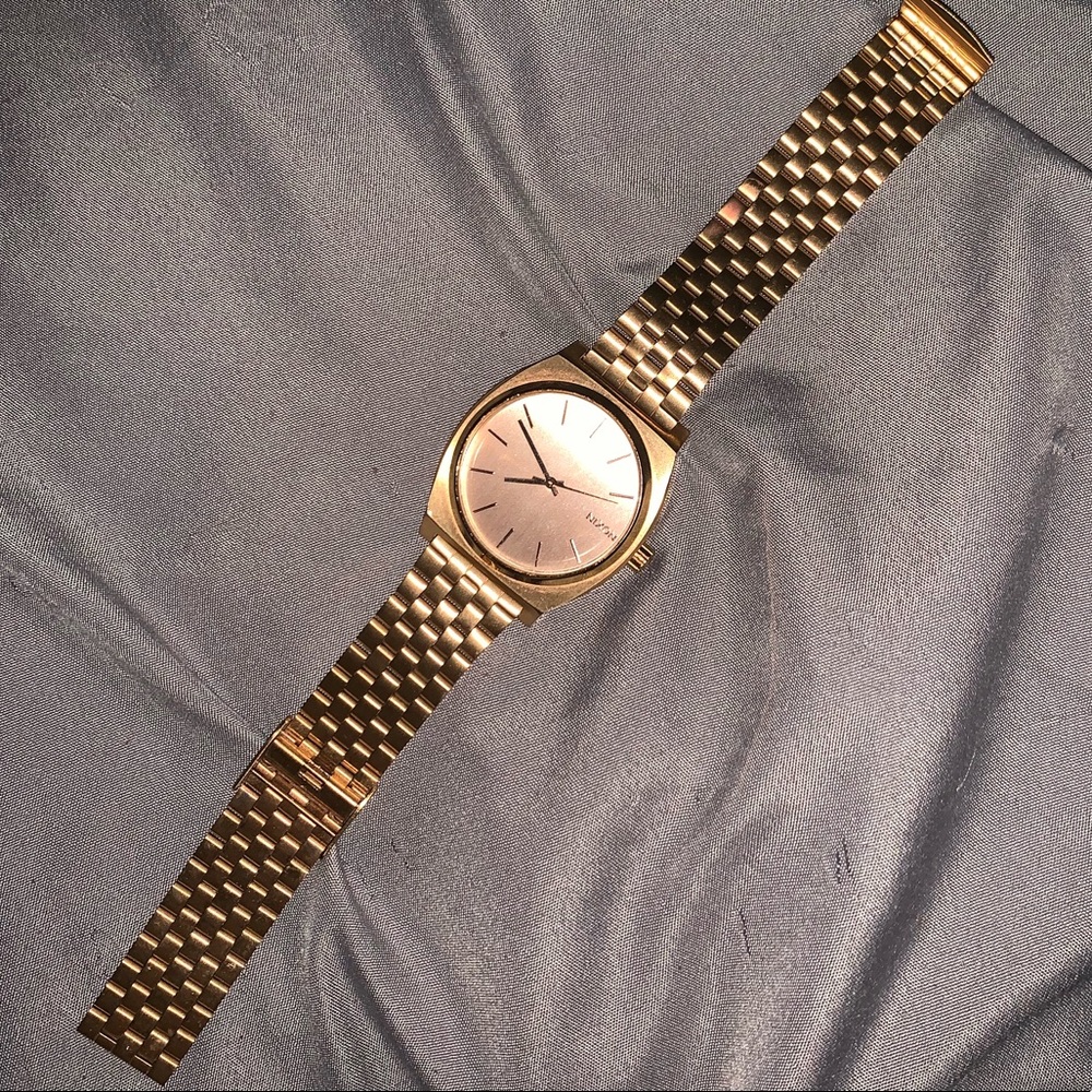 Rose Gold Nixon Watch